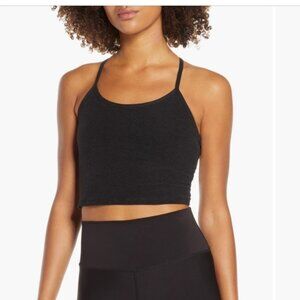 NWOT Beyond Yoga Spacedye Slim Racerback Crop Tank - Black